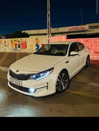 كيا اوبتما مديل 2018  وارد خليجي السياره بحاله الوكاله  مكينة 2400 دوو...