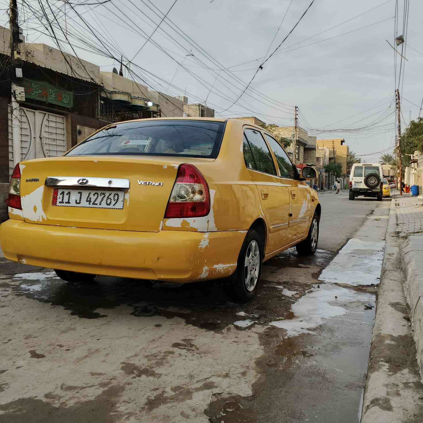 سلام عليكم فيرنه موديل ١٤سياره جديده ممعيوده بدون ضربه مكاني الحسينيه مال راشديه هاذه رقمي ***********
