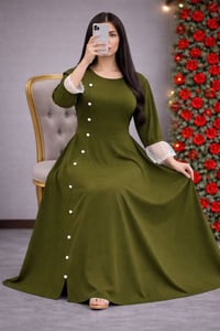 دشداشة • كشمير كابوي • فري سايز 60-95