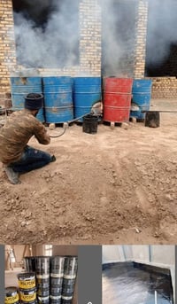 تزفيت الأسطح • ايزوكام • لباد