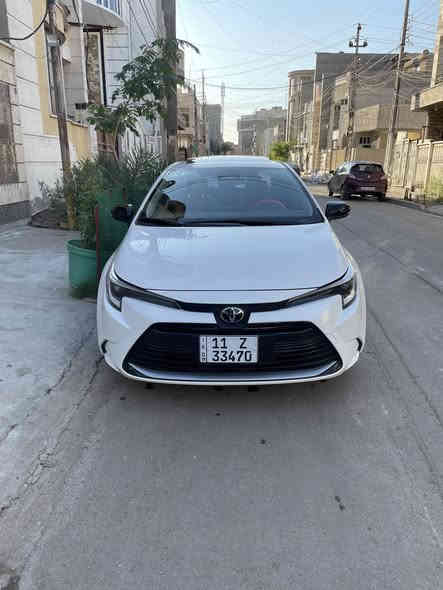 السلام عليكم 
كورلا هايبرد 2025 
عداد الكيلو متر 9 الاف
رقم بغداد تحويل مباشر 
مواصفات السيارة 
فتحة 
بصمة 
جلد اسود + ماروني 
كشن السائق كهرباء 
شاشة 
كامرة دوارة 
شاشة ديجيتال 
السيارة مكفولة كفالة عامة 
السعر المطلوب 153 وبيهة مجال 
للاستفسار الاتصال على الرقم 
*********** 
*
