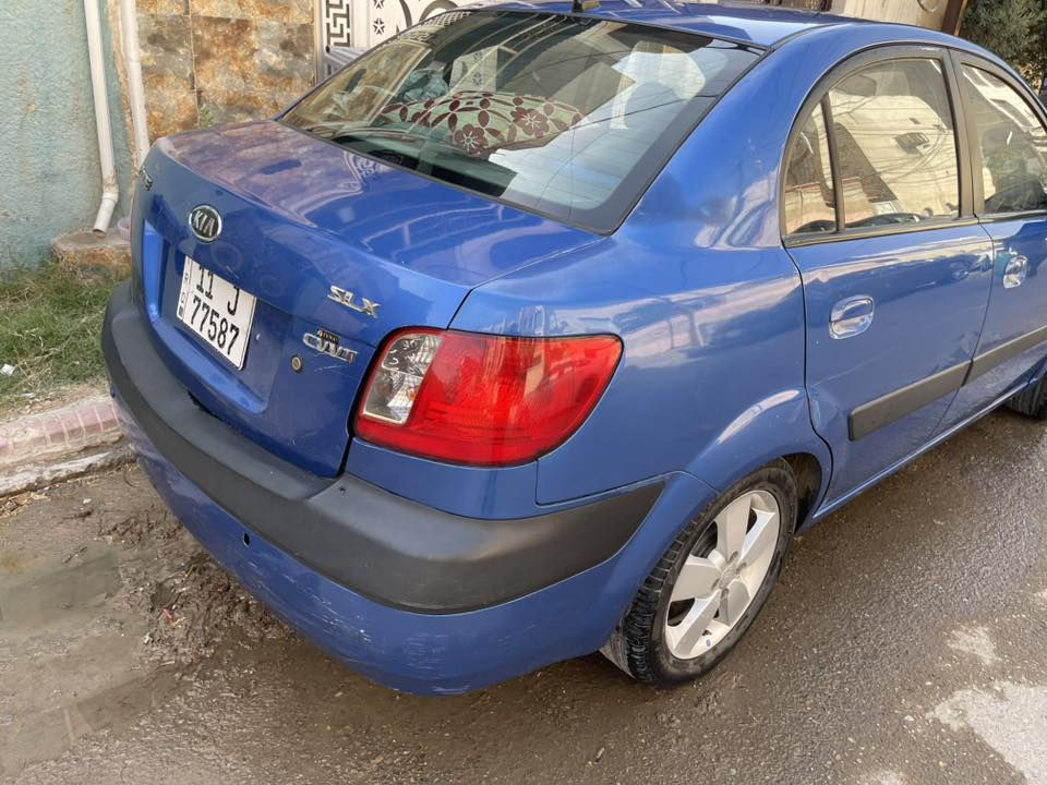 للبيع كيا برايد 2009 خليجي محرك 1600 رقم بغداد الجديد هزه وسنويه جديده شاشه أندرويد حساسات تحكم ستيرن مري شفط بيها صبغ قلع الجنطه فقط باسمي تحويل مباشر السعر 82 وبيها مجال بسيط ***********
