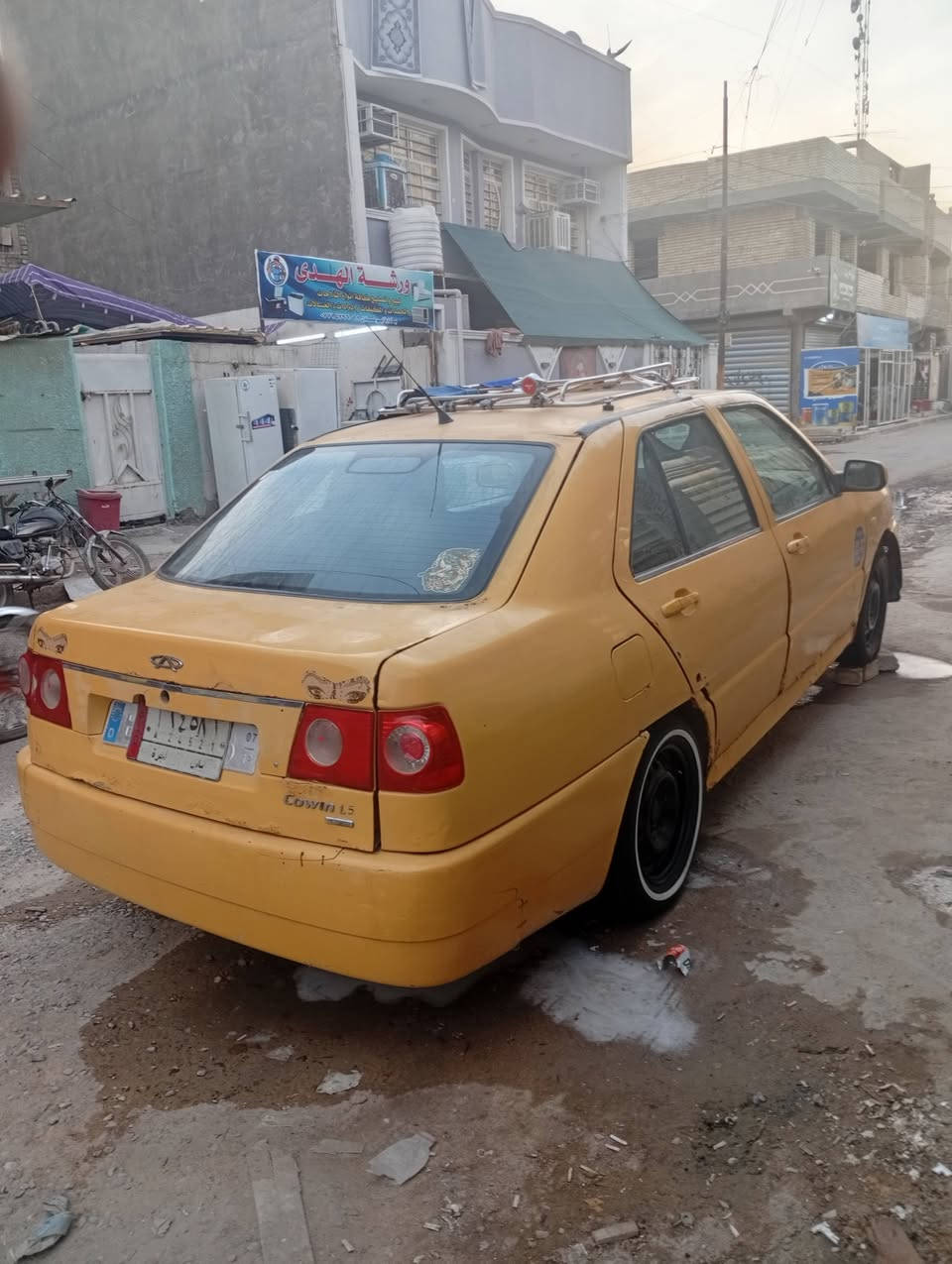 السلام عليكم سياره شيري كوين كير مكينه حداديه خير من الله سياره جاهزه ما عايزه شي كبل لشارع تريك وين ميعجبك رقم الماني بابل تحويل ثاني يوم السعر 14 وبيه مجال المكان بغداد العبيدي بيع او مراوس الرقم ***********
