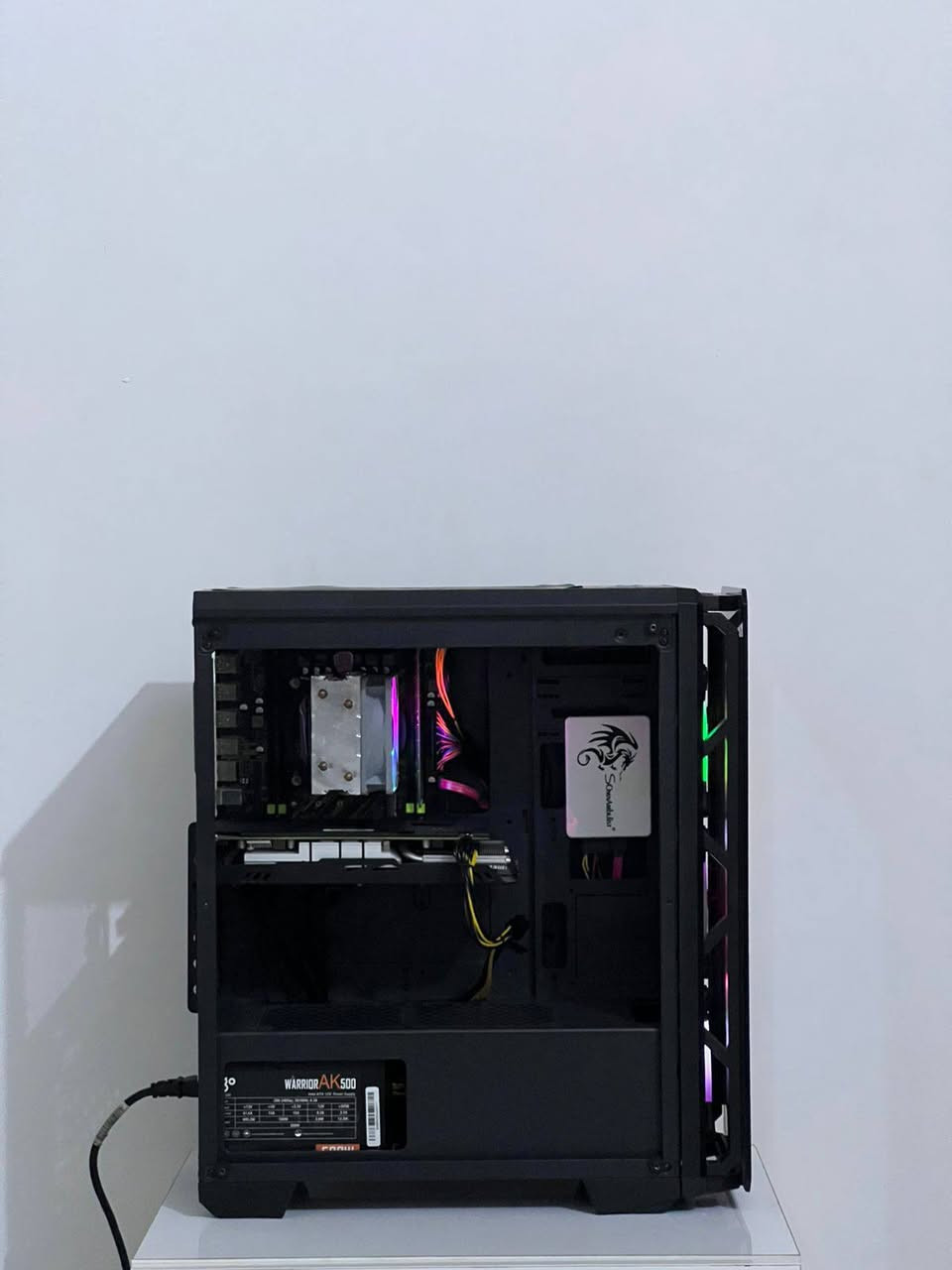 مواصفات
1660super
I5 8th
16gb ram
250gb ssd مع 3tb hdd
650w بور
ضمان فحص سبوع كامل 

متوفر توصيل جميع محافظات العراق 🚚 

تواصل واتس اب ***********
