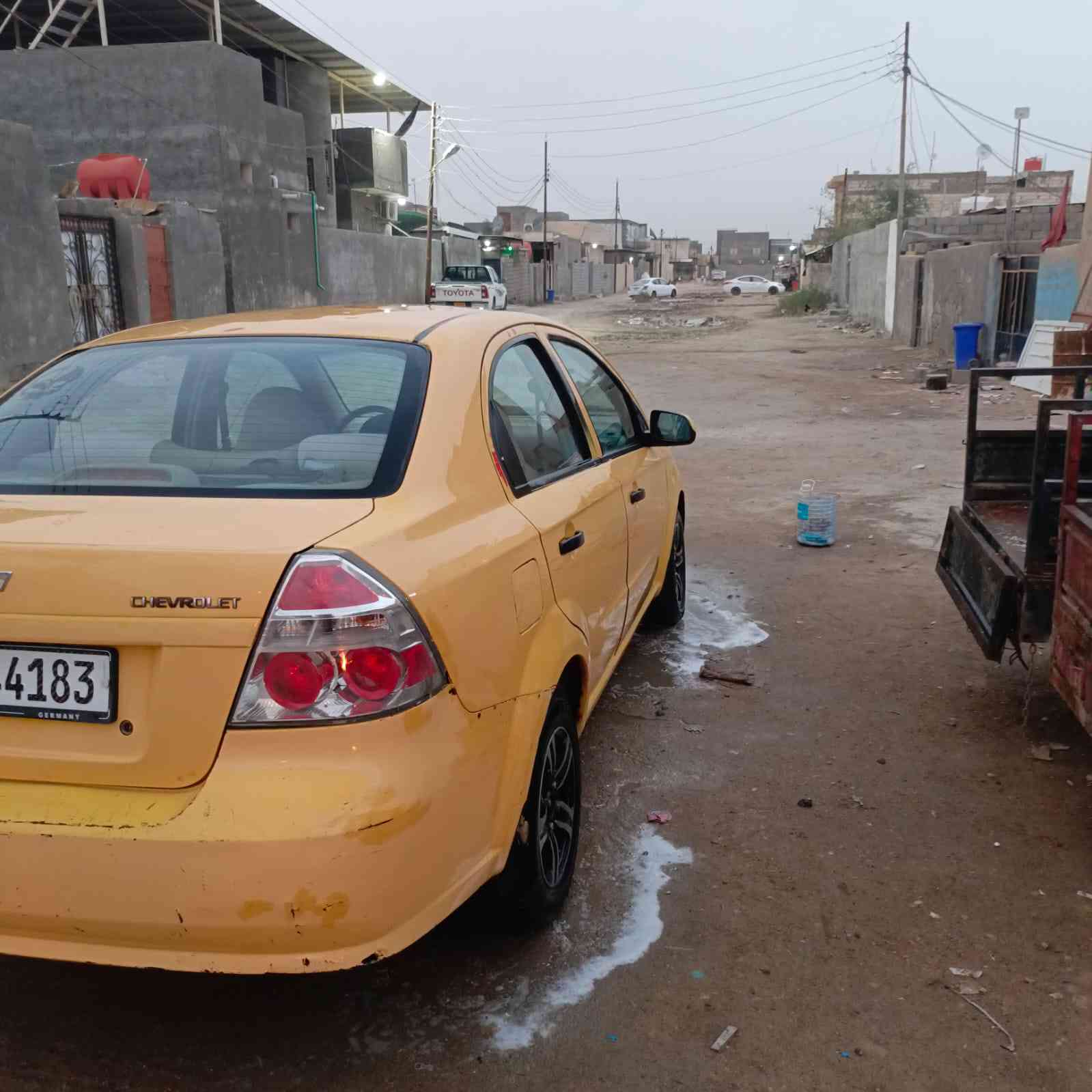 سلام عليكم
 مكلف بنشرررر رقم راعيه مكتوب جوه..افيو موديل 11  رقمها بصره انگليزي بسمي 
مكينه كورلا بيكاتشو 1600
كفاله مكينه وگير  وعيب الشرعي والاصوليات 
بسمي تحويل ثاني يوم  مصفره هيئه وغرامات 
حداديه جديده قبل 5ايام مسويها  
تايرات 80 ب 100 والاسبير جديد 
البيكاتشو معروف لا صرفيه ولا بي عطل 
ترايك وين ماتريد  
السياره بيها البيبان الخلفيه مبدله  اثر خياس 
 السياره بدون ضربه ولا خياس 
نقصها بس تحويلات مال التبريد وغاز كمبريسر شغال 
والتدفئه شغاله  السياره مال جناي  حض وبخت 
السعر 50. وبيها مجال حق الجيه واني بخدمتكم 
بصره شط العرب الجزيره ***********
