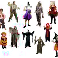 زي تنكري • هالوين • أكثر من 20 قطعة