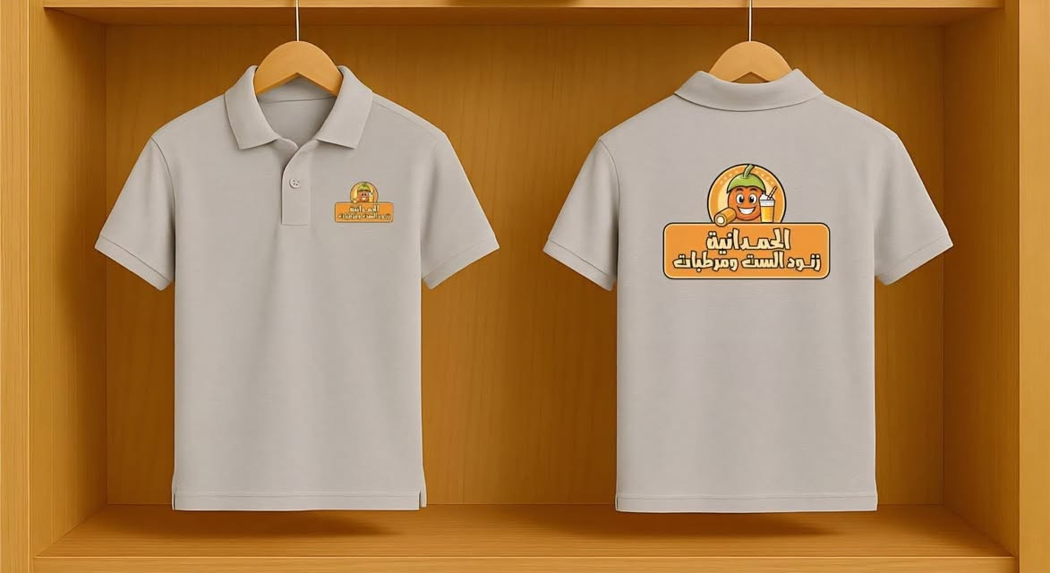 ✨هل لديك محل او شركة و تريد زي موحد لفريق عملك ؟ هل تبحث عن طريقة لإضافة لمسة شخصية إلى ملابسك؟✅

📍العنوان - ذي قار - قضاء سيددخيل تقاطع الملعب الرئيسي 

🔴للطلب او الإستفسار يرجى مراسلتنا مباشرة بريد الصفحه او ع الوتساب 

***********📞

 #طباعة_حسب_الطلب #عمل #تيشرتات #مطاعم #شركات
