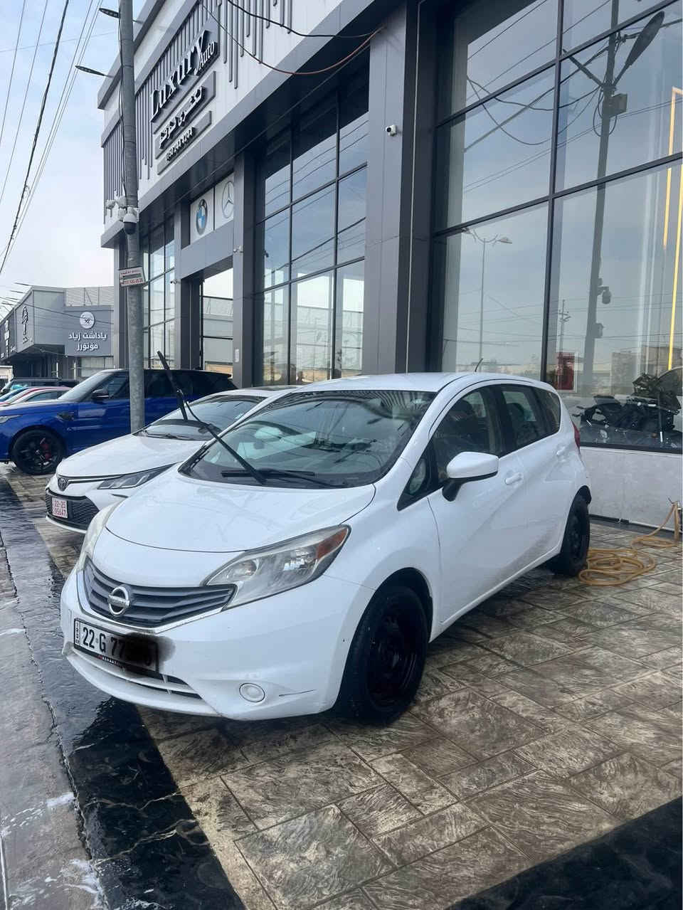 نيسان ڤيرسا نوت ٢٠١٦ موصفاتت SVصبع ٣ قطع  صوره حادث موجود بدون دواخل  ٢ تعديل  محرك گير صدر كهرباي كل بشرط سعر    سنوي رقم كل جديد سعر ٩٥$ مكان اربيل*********** أربيل, العراق
