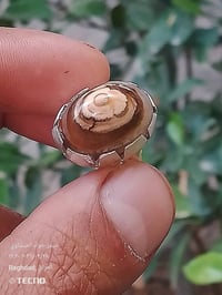 خاتم سليماني • جزع • فضة عراقية