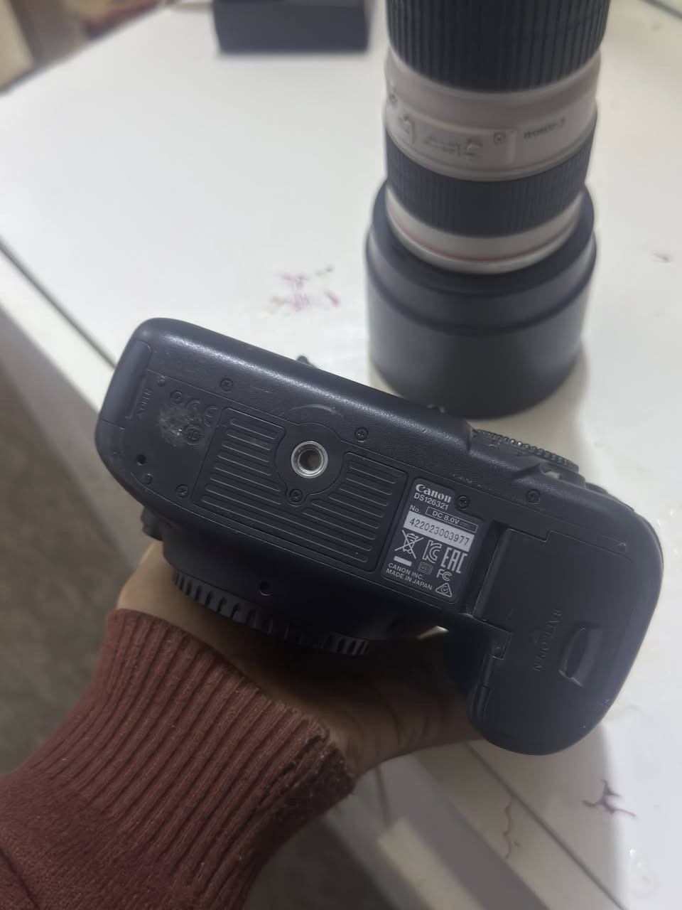 مارك ثريه للبيع مع عدسه
بدي نضافه ٩٩
عدسه ٧٠-٢٠٠
شاحنه 
بطاريه 
السعر مليون ٤٥٠
بابل القاسم ع
***********
