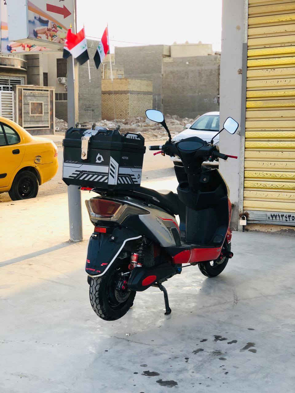 سلام عليكم دراجه سكنس شحن6باتري72فولت بطاريات جدد وتضاف دراجه كامله مكمله عله اخر حبه شغل وطلع سعر575بيها مجال للشراي مكاني حي الجهاد بغداد ***********
