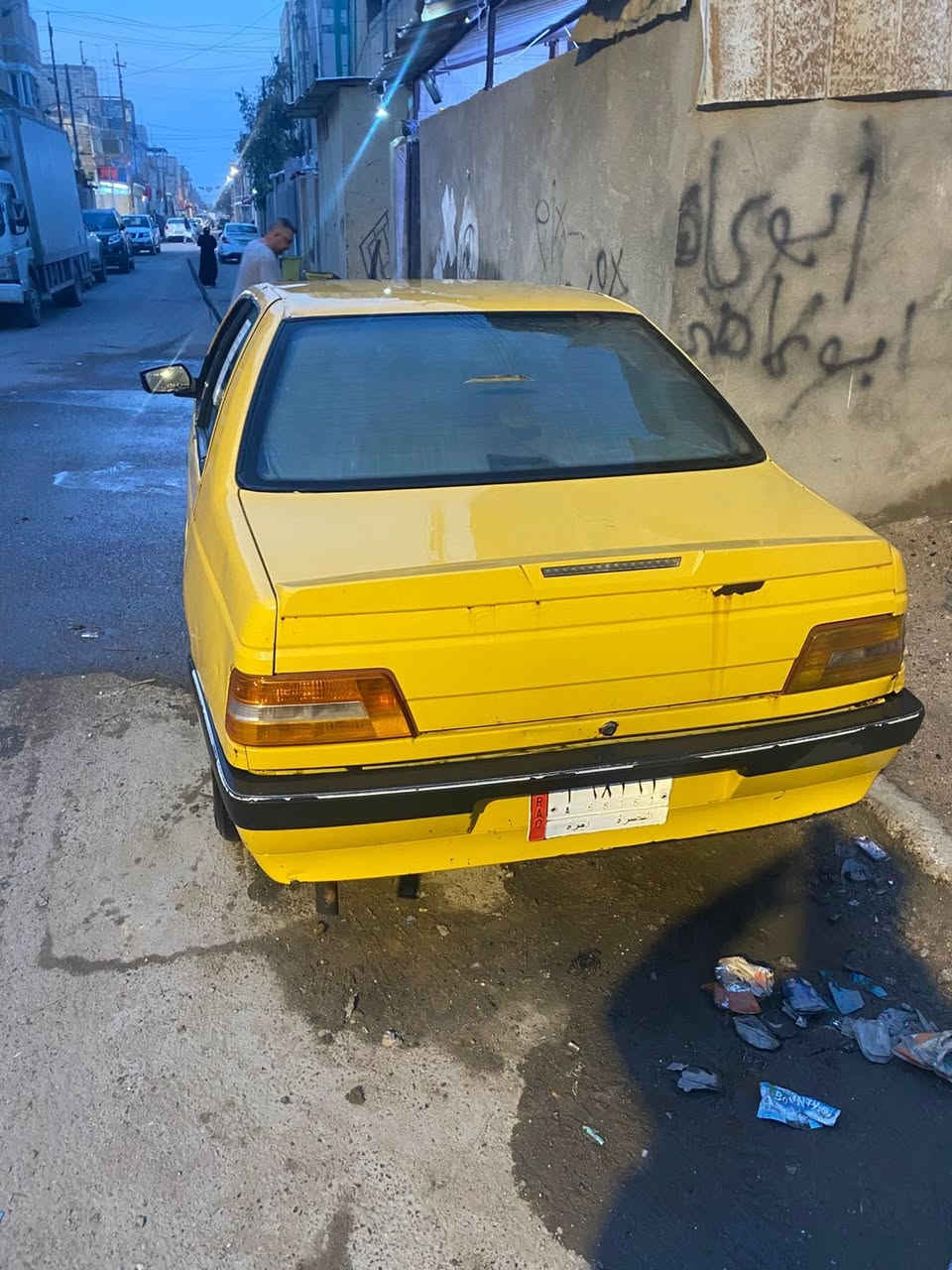 مكلف بل النشر

السلام عليكم سياره بيجو 405 مديل 2016 السنويه منتهيه رقم الماني هيه وغرامات يطحين من السعر البدي شوف العين داخله نضيف كشنات جدد حداده نص عمر زوج تايرات امامي جديد ستوه شادهن كير جديد شاده صارله 15 يوم من شديته السياره كوم حديد أكفلك بس أصوليات السعر 25 وبيه مجال مكاني بصره الجمهوريه ***********
