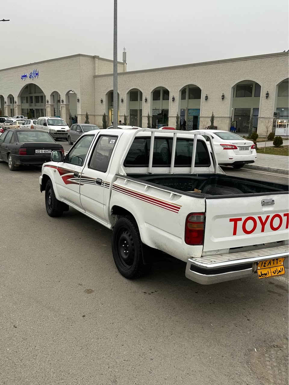 بيكاب موديل ٢٠٠٤  جام كارةبايي تةبريد توندو تولة جايزة جوار تايةي نويية لةسةرة گير و مةكينة اكسل شانسي توند و تولي بةشةرت  (٥)وةرةقةي غرامة لةسةرة دواي محمةلة بوت دةگةرينمةوة  دوو پارجةي سبوغة بي ليدران سحري ٤٥ و مةجال لة هةوليرم *********** أربيل, العراق
