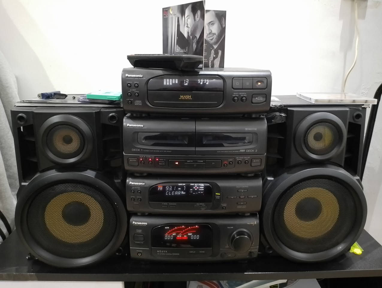 سيستم صوت ياباني باناسونيك 110فولت مع ريمونت
السيدي و راديو و الاواكس
بدون سماعات و محويلة 
دك يحتاج تصليح 
السعر 70الف
توصيل متوفر جميع محافظات


**إذا كنت صاحب هذا الإعلان وتريد حذفه لأي سبب، رجاءا أرسل رسالة إلى الدعم الفني**