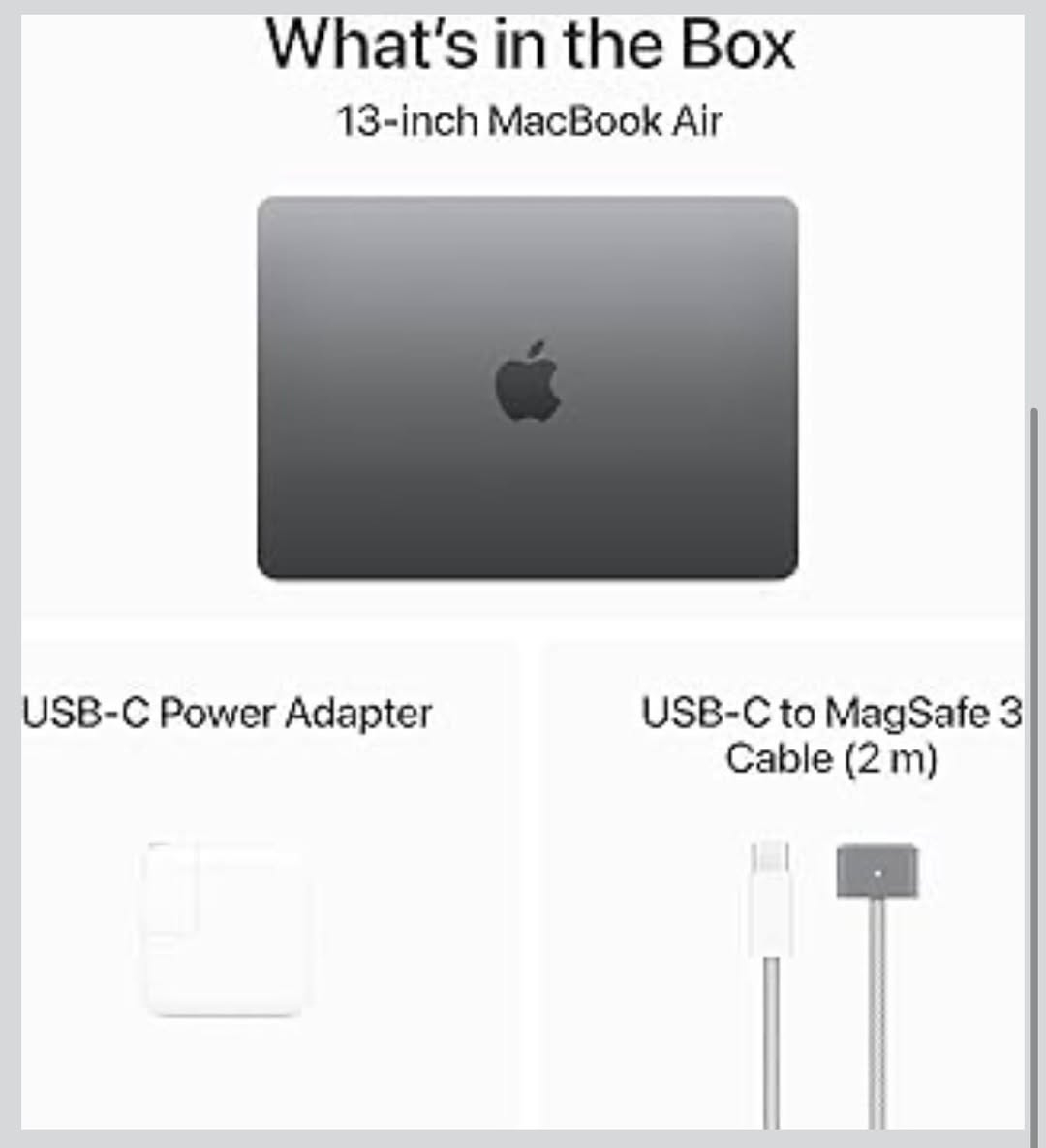 MackBook air 2024
M3
16 GB RAM
256 GB SSD
100% BATTERY HEALTH 
Color: Space Gray
النظافة 99.9%

870$


**إذا كنت صاحب هذا الإعلان وتريد حذفه لأي سبب، رجاءا أرسل رسالة إلى الدعم الفني**