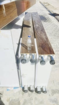 للبيع فاترينات جدد عدد٣  وميز جام   نظيف وميز ثاني ج دي اف عم كامل بيب...