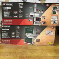 منشار شريطي • بارك سايد • قطع ألومنيوم