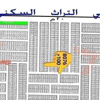 مربع ٨٠٠٠ • ١٠٠م • طابو ملك