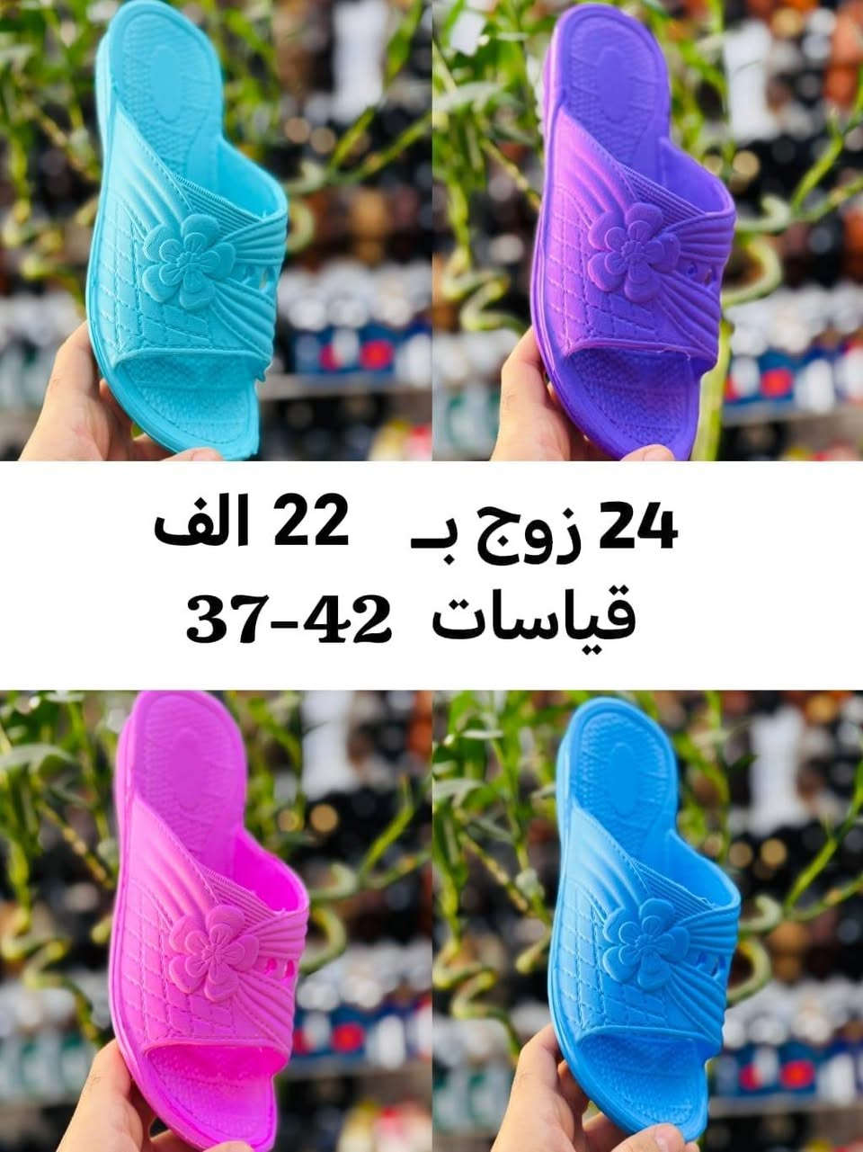 ايــــــفا رجـــالي شبــــابي ولادي واطفال 
نســــــــائي بـــــــناتي 
الاسعــــار والتفاصيـــــل داخـــــل الصـــــور 
#جملـــــــــه_فقـــــــــط اقـــــل طلـــــــب كــــارتون 
توصيـــــل بغــــداد 5 الاف... محافـــــظات 6 الاف

واتســـــــاب الحجــــز والتــــواصل: 
***********
