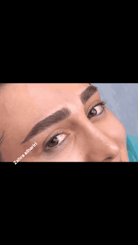تجديد حواجب • حواجب طبيعي • كربلاء الاسكان