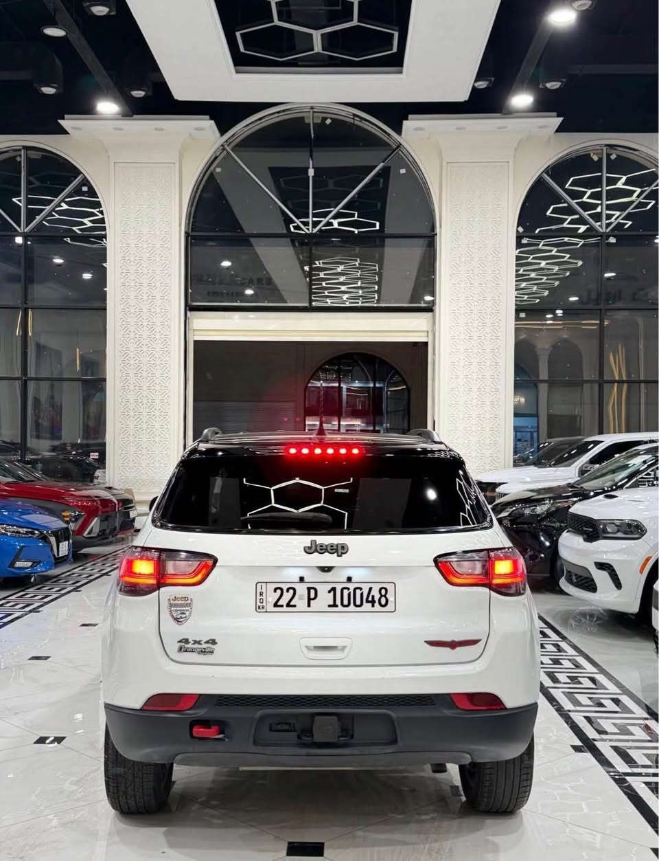النوع : جيب كومباس تريلهؤك Jeepcompass
 

 الموديل : 2022 الشكل الجديد تريلهؤك
للبيع سيارة: جيب كومباس  موديل 2022
•الرقم: اربيل 
السعر 162مه جال
لون سپى سه فق ره ش بلادى 
ماشي34 الف 
•المواصفات : فول ١/١ عده سلايت
▪️بصمة
▪️ابواب بصمة
▪️المحرك: 2.4 مرغوب (اربعة سلندر) بدون توربو مكفول كير محرك
▪️لايتات زينون اصل مع حاجب LED مع كشافات دعامية زينون
▪️رادار جانبيه 
▪️رادار امامي 
▪️كشافات ليليه
▪️فورويل 4X4
▪️5 كاميرات
    شاشه ئه لكترؤنى
▪️كوشين ساردوگه رم 
    سوكان هيته ر
   كوشين خه زن 
     كشنات تدفئة وتبريد 
▪️كشن كاربائي
▪️شاشة الدشبول حجم كبير
▪️شغال به سمه
▪️سندوق شه فت
▪️ويل كرؤم 
▪️٤جواركوشنى هيته ر
▪️سستم صوت
▪️تحكم ستيرن جهتين بلوتوث وحاكية وكروس سرعة وتحكم صوت 
▪️نظام ABS مانع انزلاق
‎ناقل الحركة : گير اوتوماتيك وعادي من  8 سرعات
اربع تايرات جديدة
سنوية جديدة لحد 2030
رقم مميز 
•الضرر: صبغ بس بونيت فقد بدون دواخل
شرط فحص يه قؤپى گه جكه ى له شانى هه يه
سعر 162مه جال  
 المكان اربيل 
الاتصال: *********** أربيل, العراق
