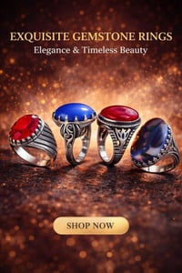 شلعة كاملة • ٤ خواتم • فضة عيار 925