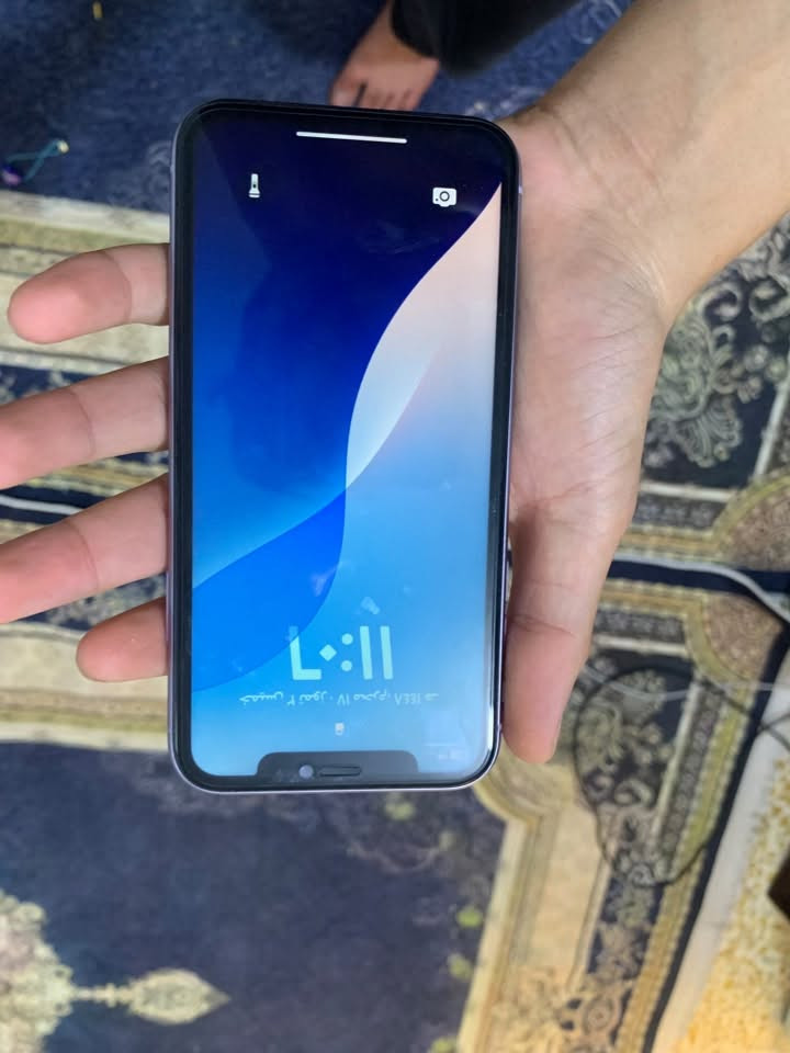 سلام عليكم ايفون 11عادي ذاكره128مبدل بطاره وشاشه اصليات مكان حيانيه سعر 175 رقم ***********
