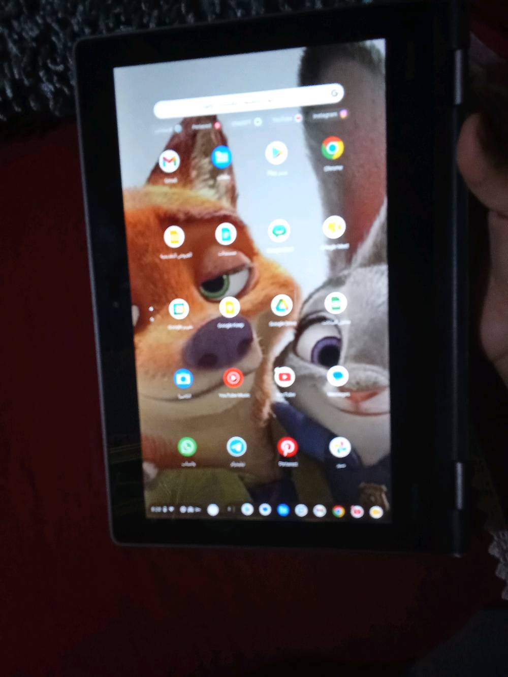 مواصفات الجهاز 
الاسم: Prowise ProLine Chromebook
حجم الشاشة: 11.6 بوصة
نظام التشغيل: ChromeOS
سعة التخزين: 32 جيجابايت 
لوحة مفاتيح: عربي + إنجليزي

2*1يعني يصير computer و Tab

سعر بس ب 90 الف وبيه مجال ونضيف جدا ....
تواصل خاص