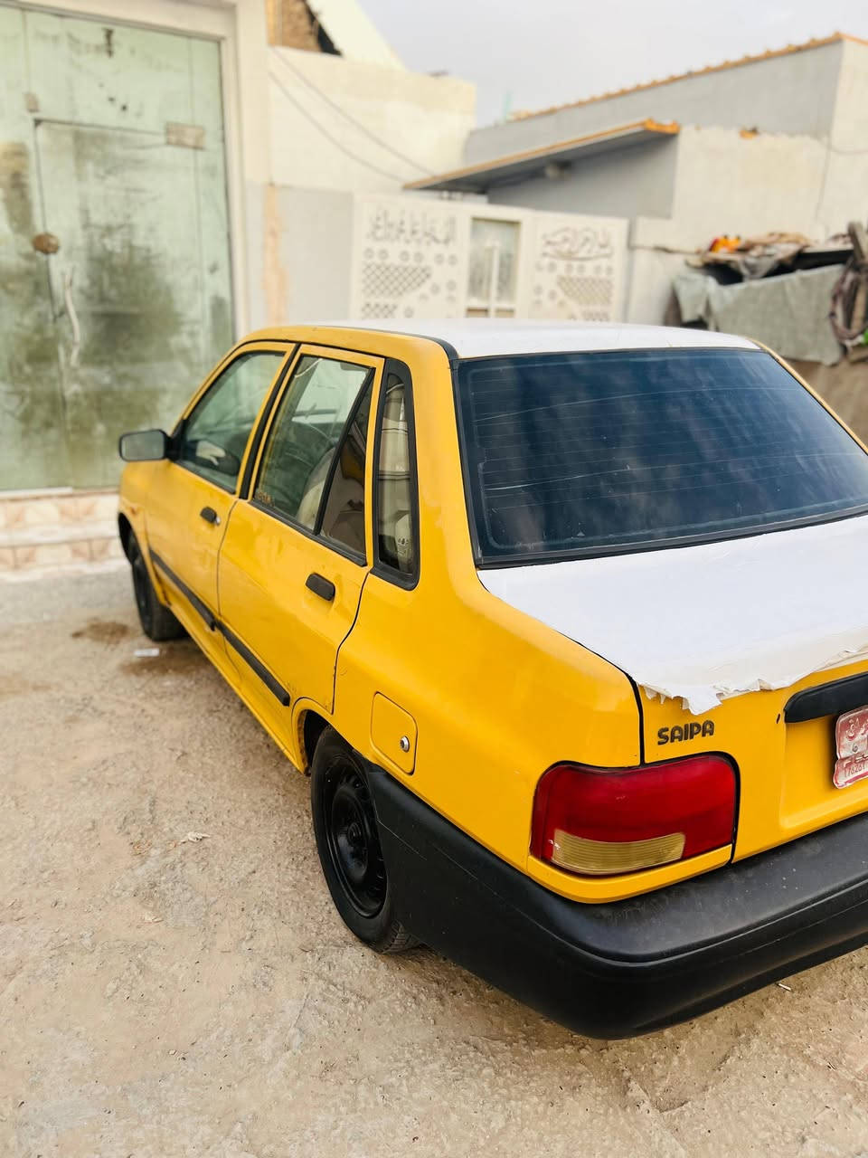 السلام عليكم سايبا مديل 13
حلوه مكينه وكير وغرفه حلوات
سياره رقم صدامي  مامسجله بل هيه
 يعني ماعليه اي شي كهربايات كله شغاله
رقم صاحب السياره مكان نجف ***********
