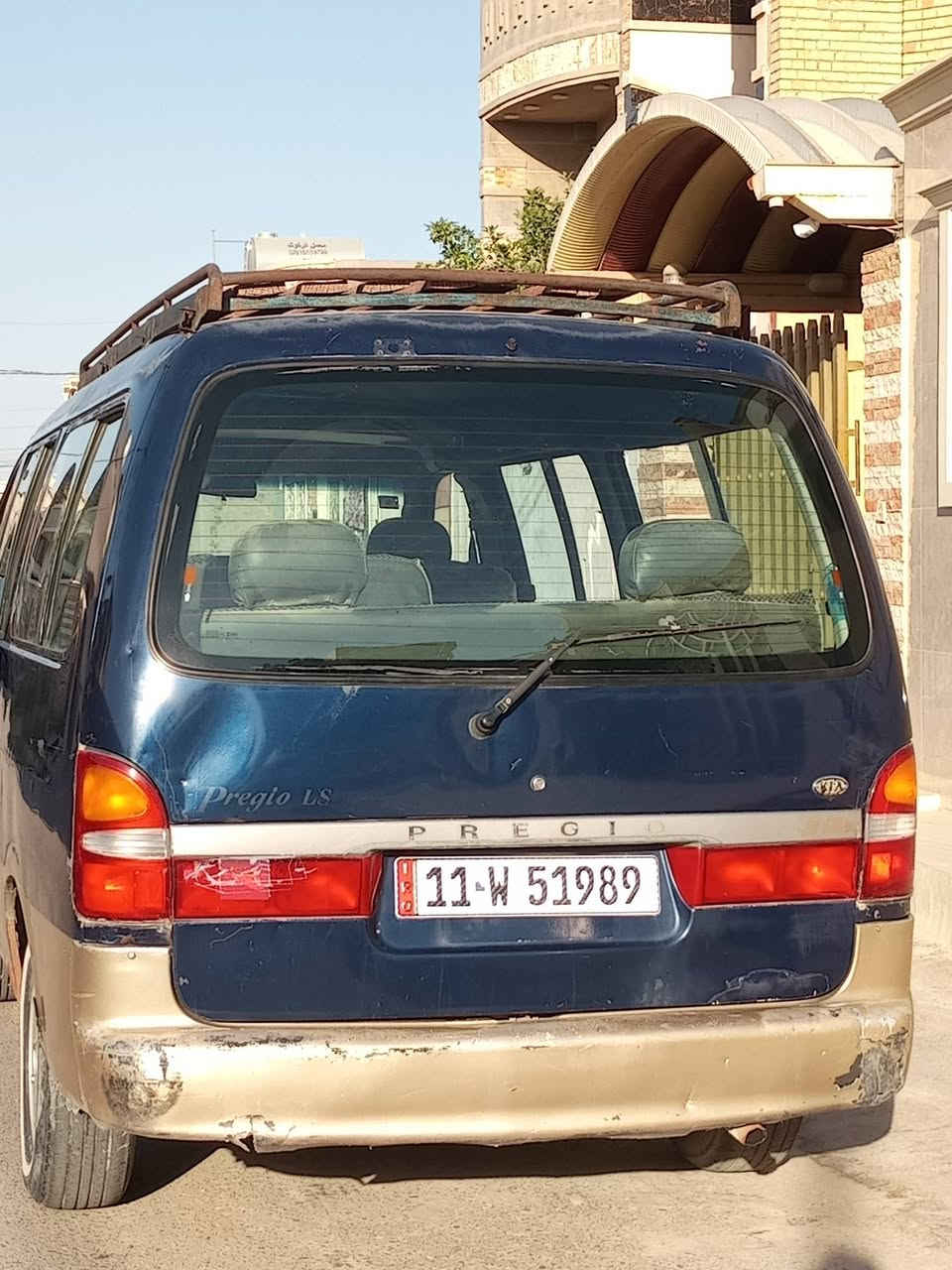 كيه للبيع بريجو سياحي موديل 1997 لون. نيلي  محرك 3000قصه 
كيه بلادي  بيه ضرر من  جيه باب الاسلايت  سنويه 29 رقم انكليزي بغداد  سعر 50 ورقه  رقم. تلفون 
*********** مكان سياره انبار  فلوجه  سياره باسمي تحويل ثاني يوم
