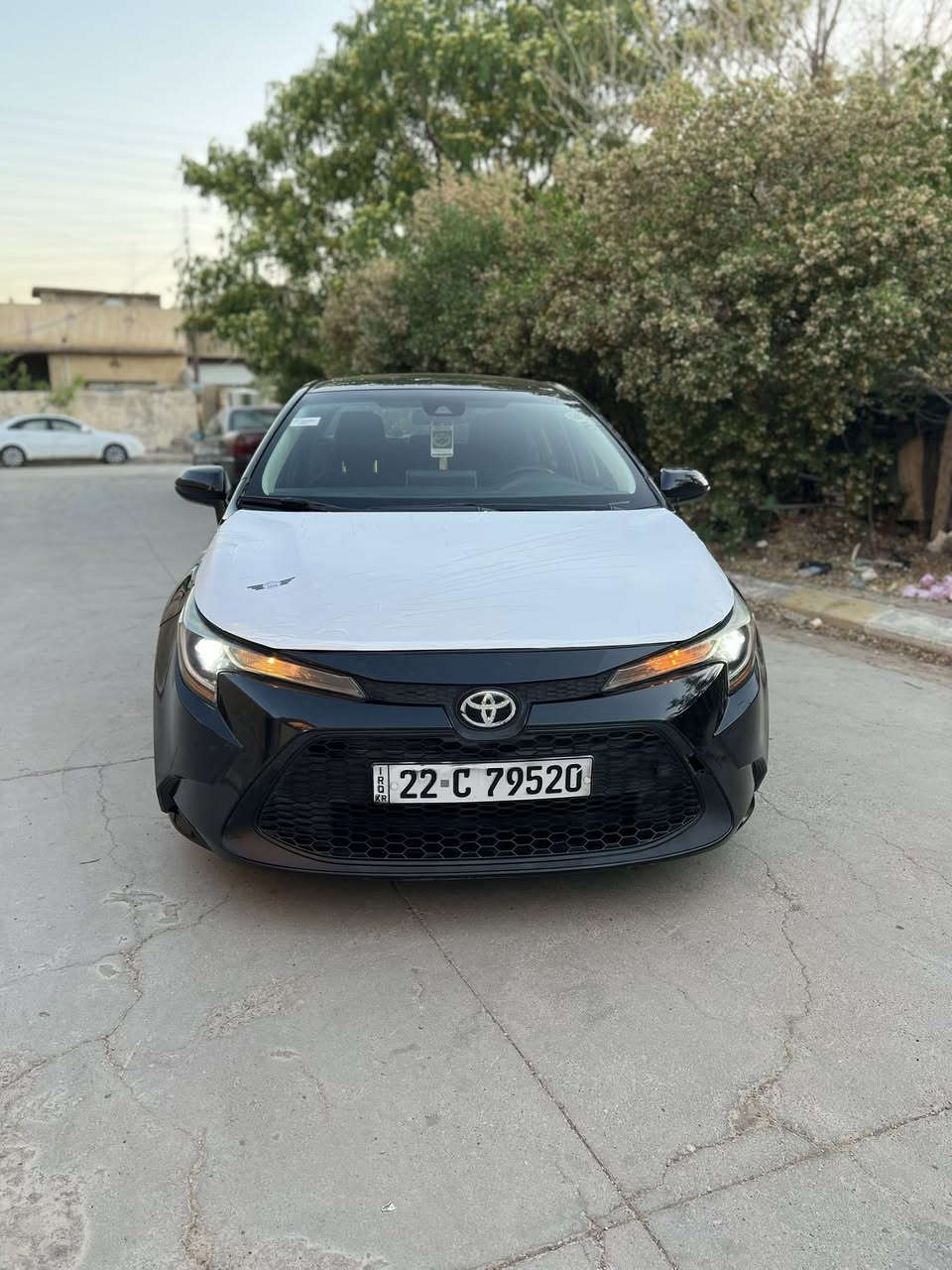 السلام عليكم
كورلا موديل 2020le
مواصفاته معروفه 
شاشه كامره تحكمات رادار امامي
حادثه بنيد بدون دواخل وربع جاملغ خلفي
السياره جديده بالعافيه على الياخذه 
ماشيه 75
السعر 128 وبيه مجال مكاني كركوك
***********
