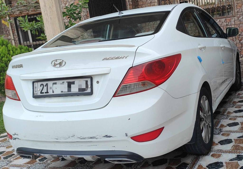 [ ] اكسنت موديل ١٣خليجي محرك 1600دوش
- [ ] رقم سليمانيه الجديد 
- [ ] كير محرك تبريد مكفولات
- [ ] شرط التحويل
- [ ] تحكم ستيرن
- [ ] اشاره بالمري  
- [ ]كوبون بانزين موجود
- [ ] كامره خلفيه
- [ ] سعرها ١٠٥ 
- [ ] مكان السيارة كركوك 
- [ ]  الضرر موضح بالصوره مال الفحص
- [ ] رقم*********** كركوك, العراق
