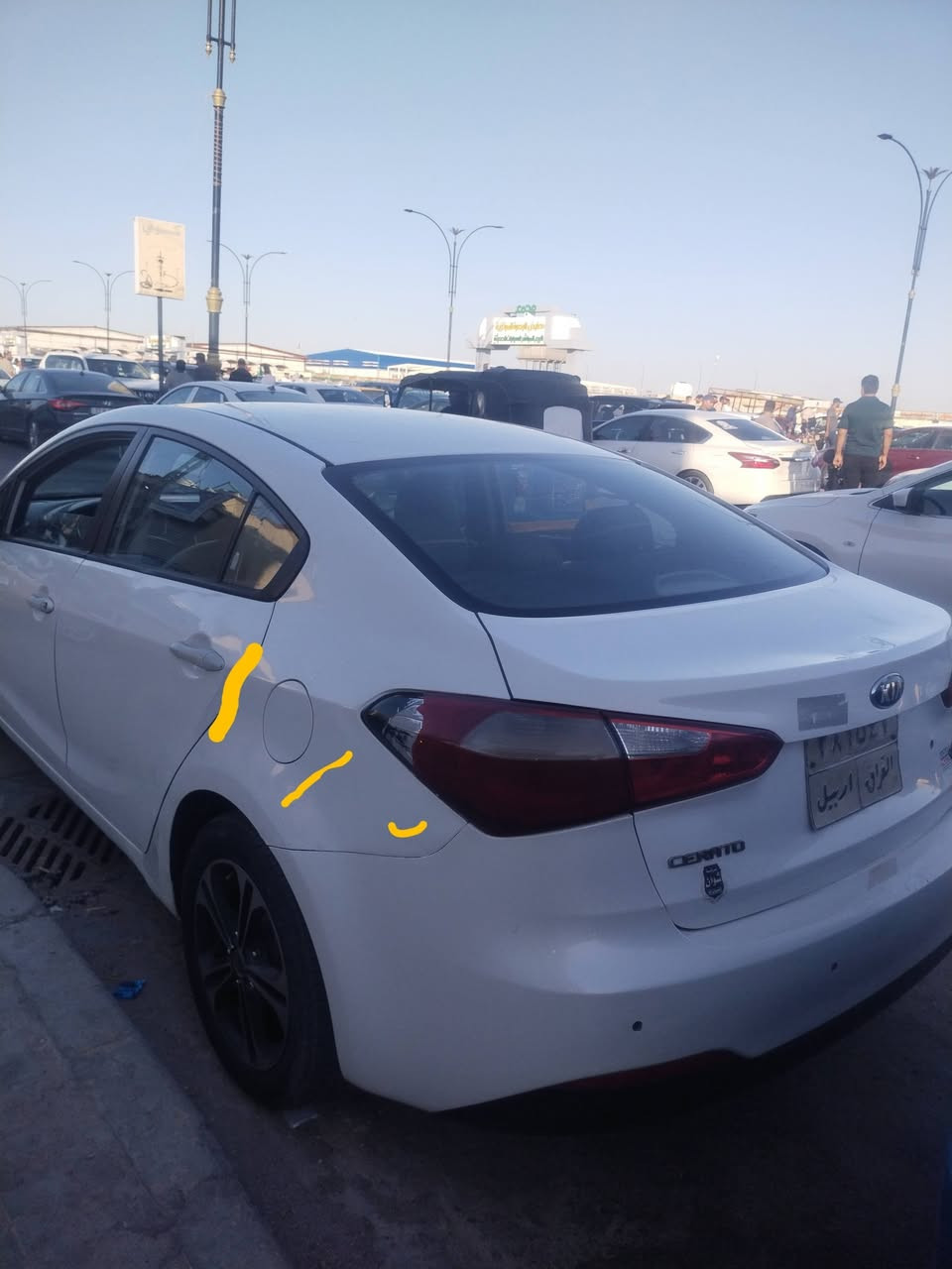 السلام عليكم 
كيا سيراتو للبيع موديل 2015 رقم اربيل سنوية منتهية 
مكينة كير تبريد مكفلات بيهة بارد موضح بالون الاصفر والأحمر حار مكفولة من الضربة القوية والتبديل السعر 95$ وبيهة مجال 
اتكفل بالوكالة والتحويل


**إذا كنت صاحب هذا الإعلان وتريد حذفه لأي سبب، رجاءا أرسل رسالة إلى الدعم الفني**