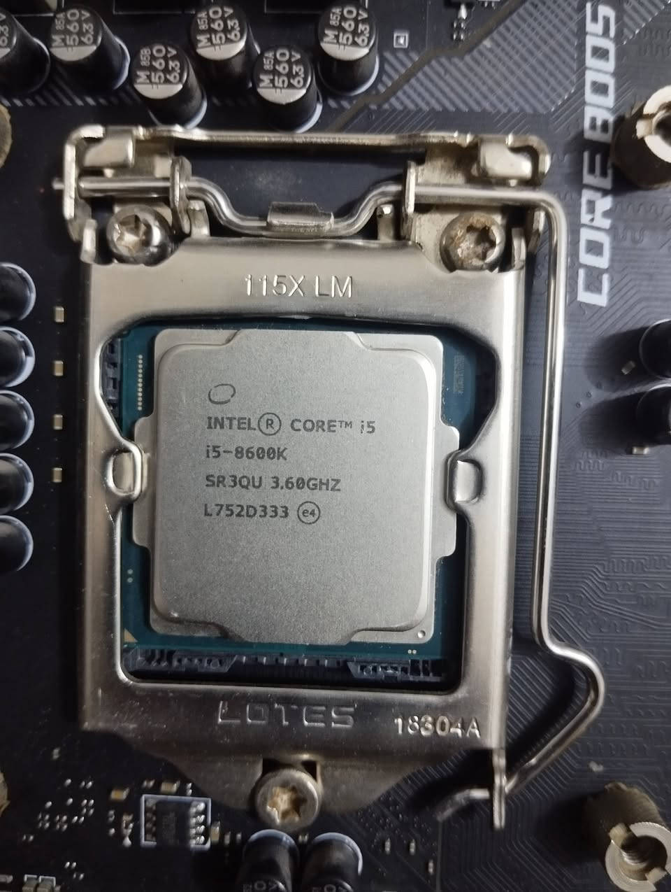 للبيع قطع PC Gaming – شغالة وبحالة جيدة
🔹 اللوحة الأم: MSI MAG Z390 Tomahawk
🔹 المعالج: Intel Core i5-8600K – 6 أنوية / 3.60GHz (مفتوح الكسر)
🔹 كرت الصوت: Creative Sound Blaster SB1550 PCIe
🔹 المبرد: Tower Air Cooler 
المواصفات:
✅ البورد تدعم معالجات Intel الجيل 8 و9
✅ 4 شقوق رام DDR4
✅ منافذ M.2 + تبريد ممتاز للـ VRM
السعر 180 مع التوصيل
