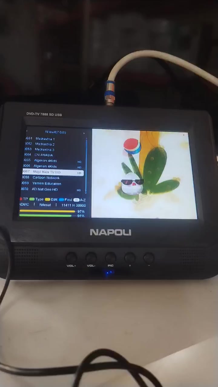 مكلف بالنشر
شاشة محورة دي في دي
للبيع
المكان كركوك
السعر مع التوصيل 45الف
للأستفسار
***********
