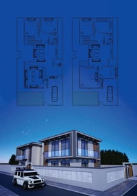 تصميم منزل • تصميم خرائط • واجهات معمارية • مخططات منازل • تصميم بناء ...