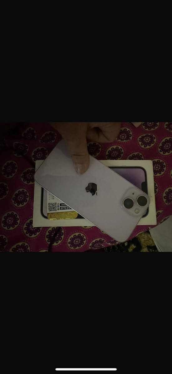 ايفون14عادي ١٢٨ بطاريه٧٨ بس فول
مراوس


**إذا كنت صاحب هذا الإعلان وتريد حذفه لأي سبب، رجاءا أرسل رسالة إلى الدعم الفني**