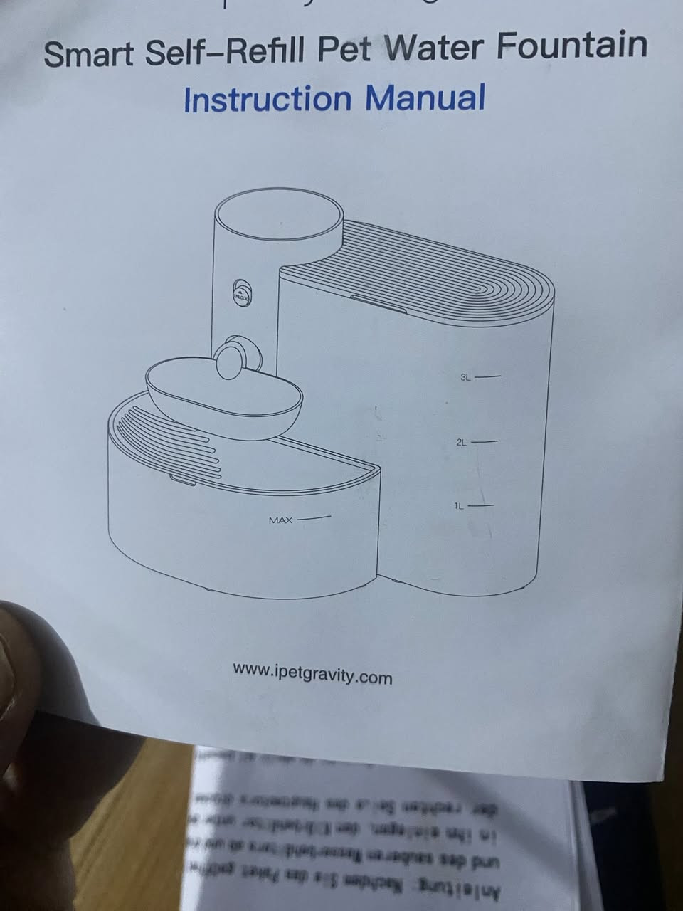 ذا المنتج هو نافورة Petgravity الذكية لتعبئة مياه الحيوانات الأليفة ذاتيًا.


**إذا كنت صاحب هذا الإعلان وتريد حذفه لأي سبب، رجاءا أرسل رسالة إلى الدعم الفني**