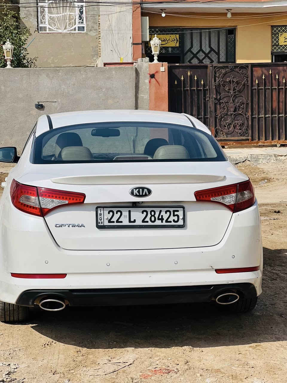 ألسلام عليكم كيا اوبتما خليجي موديل 2013
سياره عل وضع شركه حلوه وجديده وموضحه بل سونار 
سعر 138ورقه وبيها مجال قليل 
الاستفسار ***********
