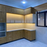 مطبخ HDF • كوارتز • ألمنيوم PVC