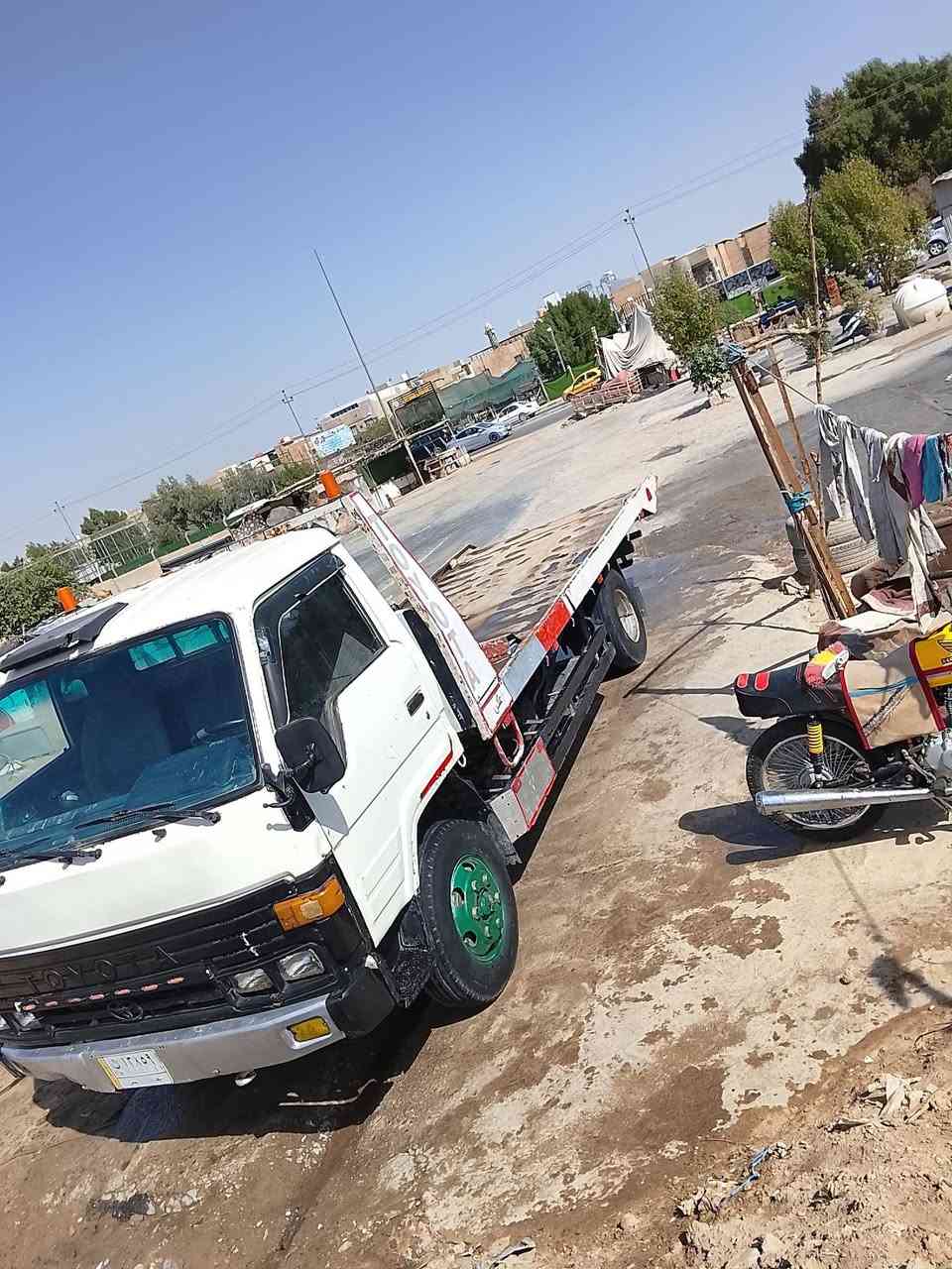 كرين سطحي كنتر تيوته مكينه كير بدي شاصي مكفله رقمها بغداد ***********
