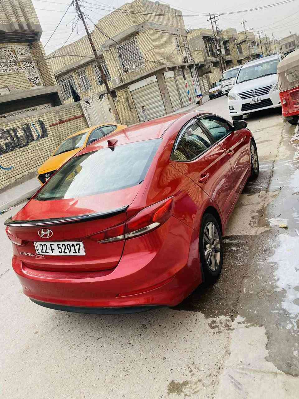 السلام عليكم النترا موديل 2017 حادثها مرفق بل منشور السياره خير من الله جاهزه وجديده مكان السياره بغداد رقم الهاتف ***********
