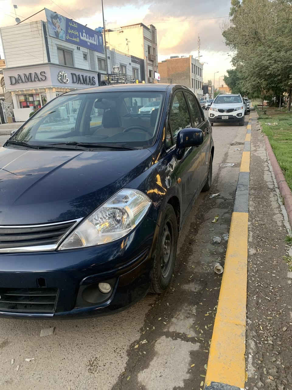 نيسان للبيع موديل 2008 كير محرك تبريد
صبغ مكفول سيارة بلادية فقط صبغ 
جاملغ رقم بغداد سعر 75 ورقة 
للإتصال ***********
