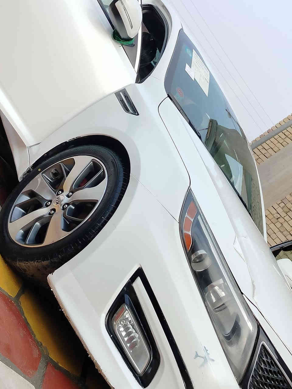 كيا اوبتيما موديل 2015
وارد امريكي 
الضربه موضحه بالسونار
مكينه GDi
2400
المكان الشطره 
السعر 120وبيه مجال 
للاستفسار ***********
مكلف بالنشر
