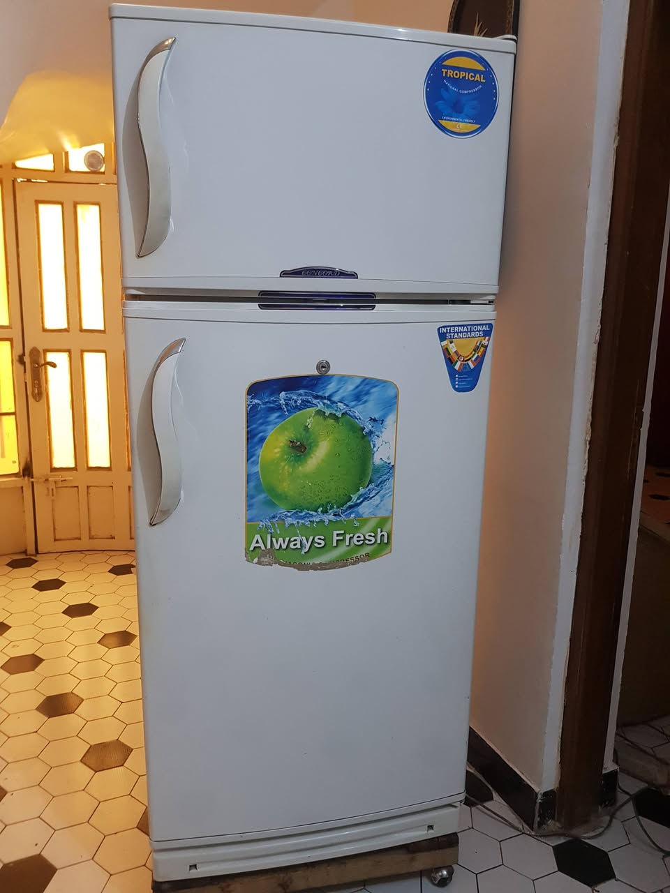 ثلاجه كونكورد
نظيفه جدا للبيع


**إذا كنت صاحب هذا الإعلان وتريد حذفه لأي سبب، رجاءا أرسل رسالة إلى الدعم الفني**