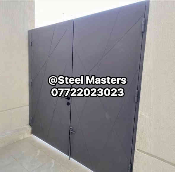 🛑نقدا & بالتقسيط 
ورشة Steel Masters لأعمال الحدادة 

تنفيذ وتوريد باب حديد رئيسي وجانبي بتصميم عصري هندسي يظهر الانسيابية والبساطة 

✅ تنسيق نظيف مع جدار السور  
✅ متين وقوي ويعطي خصوصية وأناقة 
✅ دهان بالوان مطفية متنوعة
✅ مسكة طويلة لسهولة الاستخدام 

📐 تصميم عملي  _ متين وامن مناسب للمداخل الرئيسية والفرعية  

تنفيذ فعلي من ورشة #steel_masters

📍 للتواصل والاستفسار:
+964 ***********
العراق_بغداد

