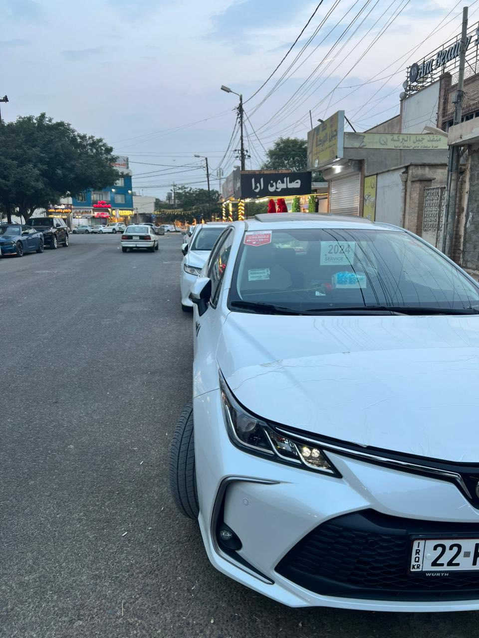 سلام وعليكم
كورلا موديل ٢٠٢٤ ابيض ( صدفي )
 GLi( شركة ساز) يعني ضمان وكل تبدلات دهن مالها بشركة متبدلة وضمانها ودفتر موجود
ماشيه ٢٢ الف وقابل لزيادة
سيارة كلين تايتل لا بيها صبغ ولا تعديل ولا تبديل من دعامية لدعامية بشرط كفالة عامة تحويل ثاني يوم بطاقة بنزين بيها
مواصفاتها معروفة
شاشة
كاميرا
شحن واير ليس 
بصمة 
سلايد
حساسات
مرايات شفط
داخل مطعم كريمي
تحكم
ويل كروم
السيارة جديدة بمعى الكلمة وكلشي بيها بشرط كير محرك تبريد………. وكشناتها مغلفهم ارقى تغليف هاي هدية ويا السيارة للعلم سعر التغليف ورقة كلفني تجي وتشوف بعينك وتحكم
للاستفسار اكثر ع تفاصيل السيارة وسعر اتصل ع رقم التالي او راسلني واني بخدمتك
***********
مكان السيارة ( كركوك ) 
ارفع المنشور بكلمة طيبة تدل ع اخلاقك وطيبة كلبك
