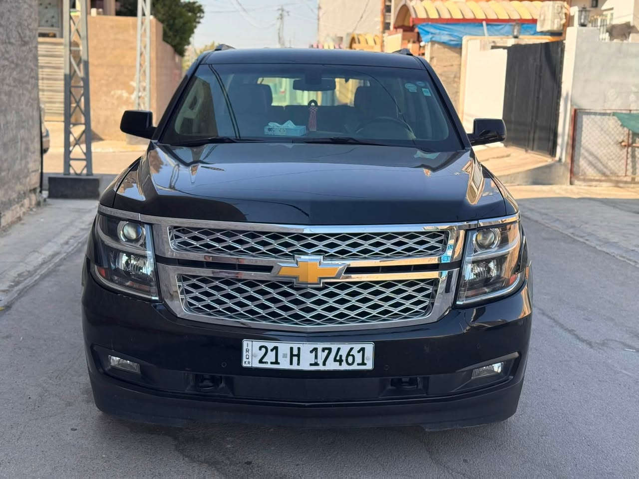 تاهوو للبيع
موديل ٢٠١٩
كلين تايتل . محرك ٨ سلندر 
السعر ٣٧٠ $ 
رقم الشاصي مرفق بالصور
للاستفسار الاتصال ع الرقم ***********
