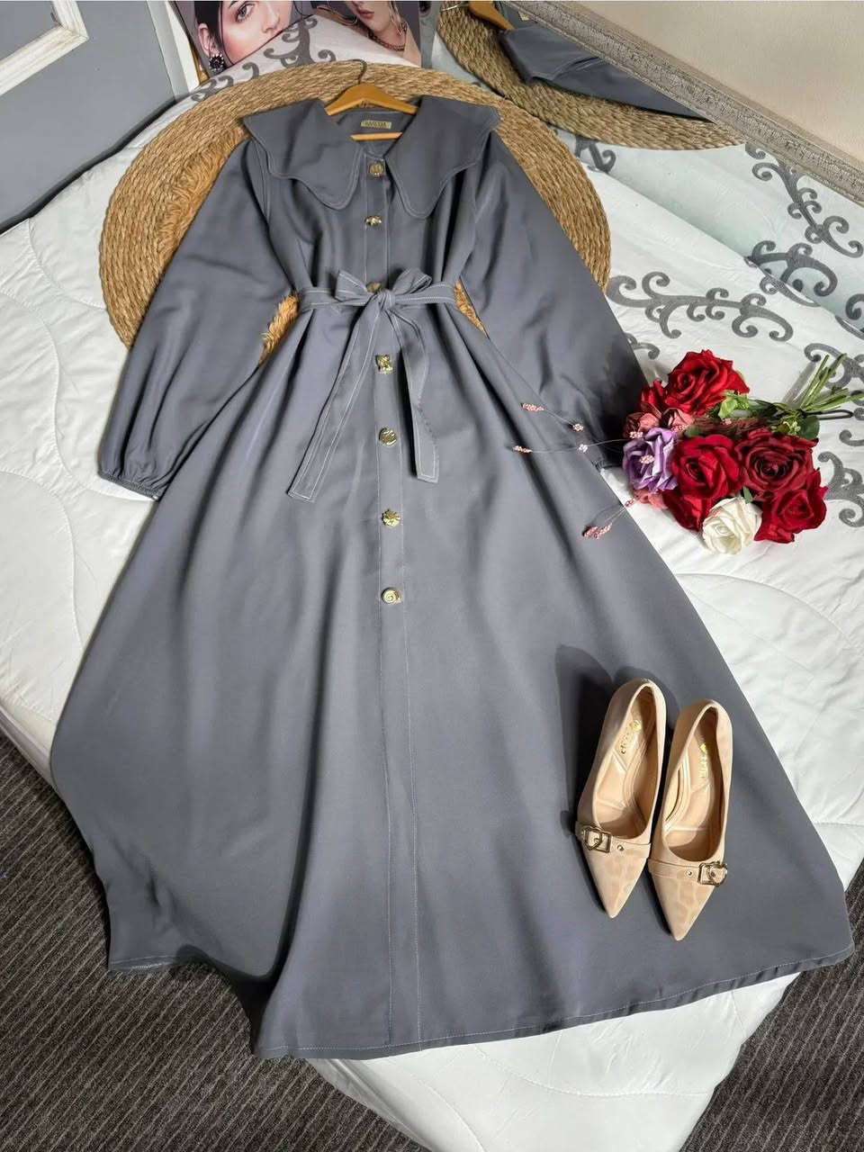 فـسـتـان يجنـن للمـناسبـات ✨
خامة دابل تركي سعر 30الف
قياس 48/46/44/42/40/38
سارع بالحجز قبل نفاذ الكمية
توصيل لجميع محافضات العراق 5الاف


**إذا كنت صاحب هذا الإعلان وتريد حذفه لأي سبب، رجاءا أرسل رسالة إلى الدعم الفني**