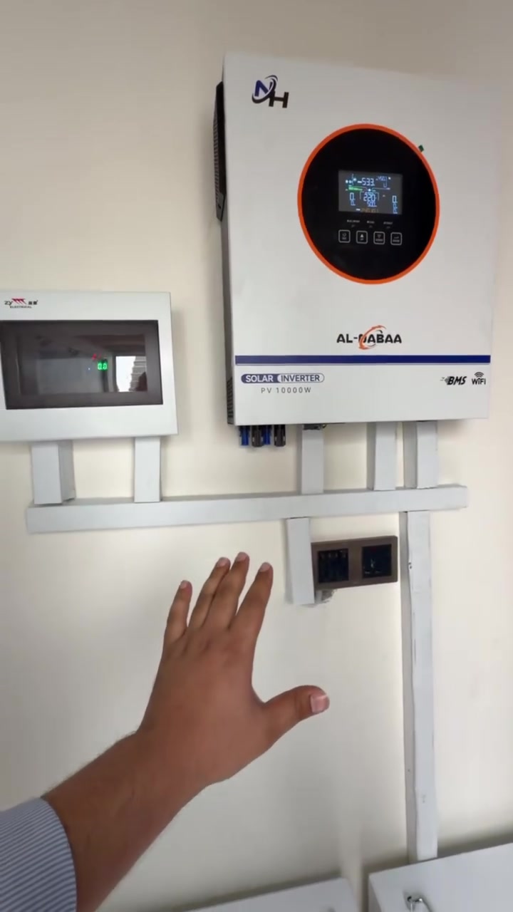 منزل اخر يودع انقطاع التيار الكهربائي🔋⚡️

بفضل الله تم نصب منظومة طاقة بدون الواح مؤقتاً
في محافظة واسط/ناحية سيد الشهداء
قدرة المنظومة الفعلية 24امبير لمدة 4ساعات قابلة للتطوير.
محتويات المنظومة:-
انفيرتر النبع الهادر قدرة 10kw ضمان سنتان استبدال.⚡️
بطاريات النبع الهادر عدد 2قدرة البطارية الواحدة 12kw🔋
ضمان البطاريات 6سنوات استبدال .

للطلب او الاستفسار تواصلوا معنا الآن:
***********
***********
***********
واسط/الصويرة/شارع الكازينوهات.
